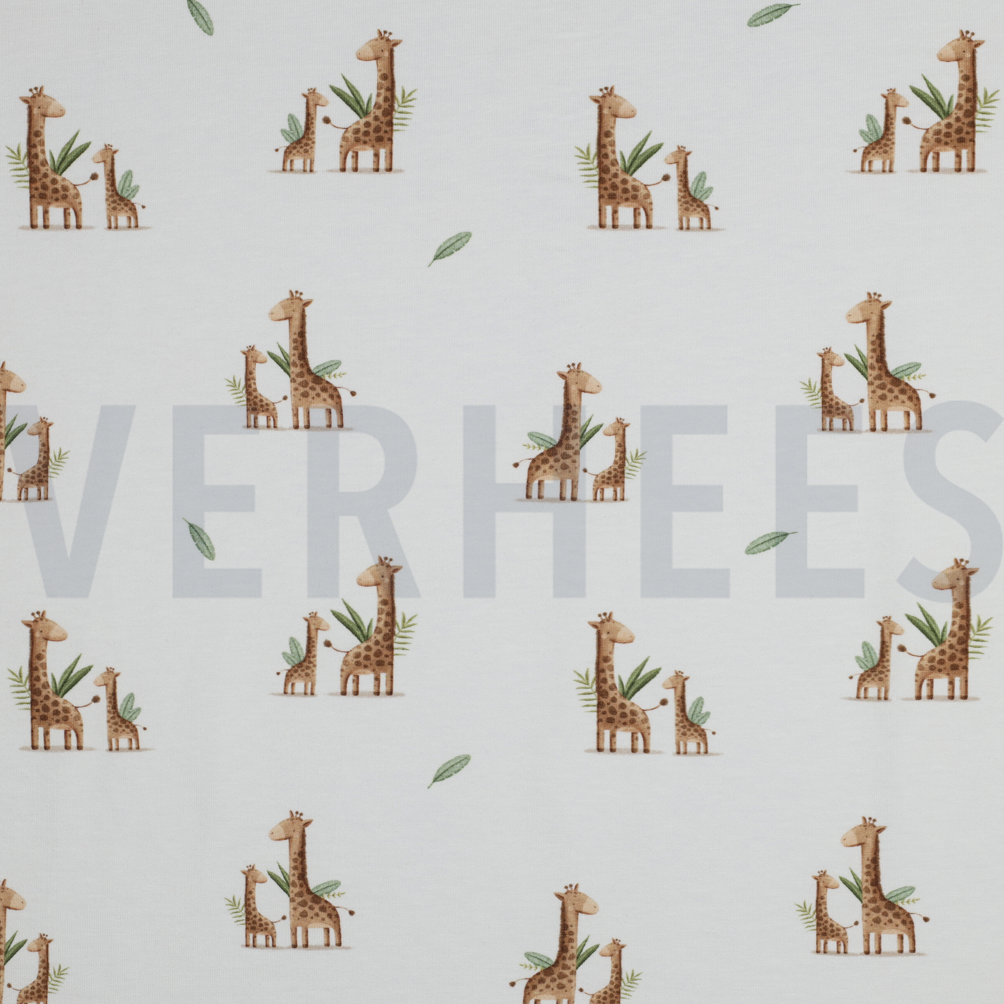 JERSEY GOTS DIGITAL ANIMALS WHITE (high resolution)