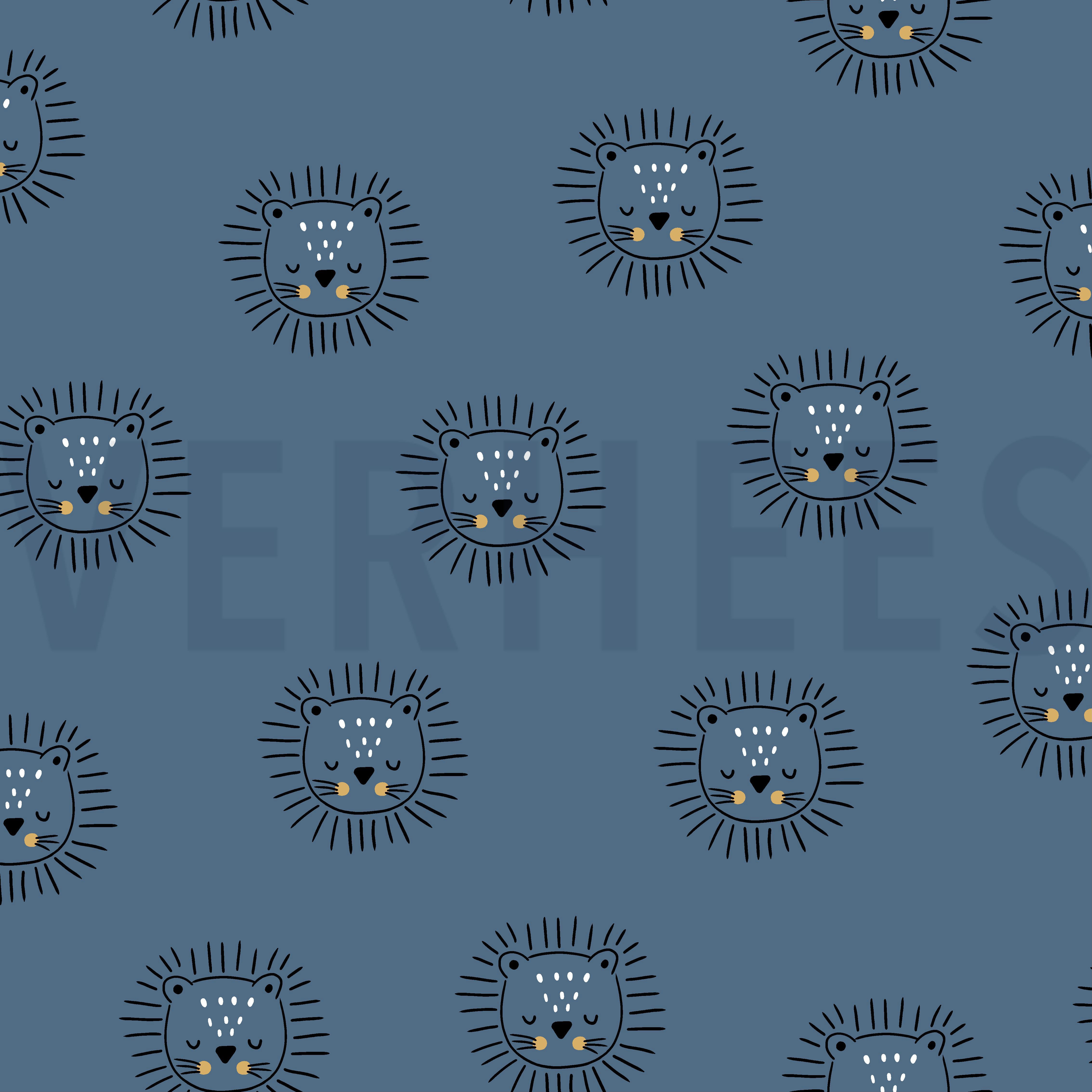 FRENCH TERRY LION JEANS (high resolution)