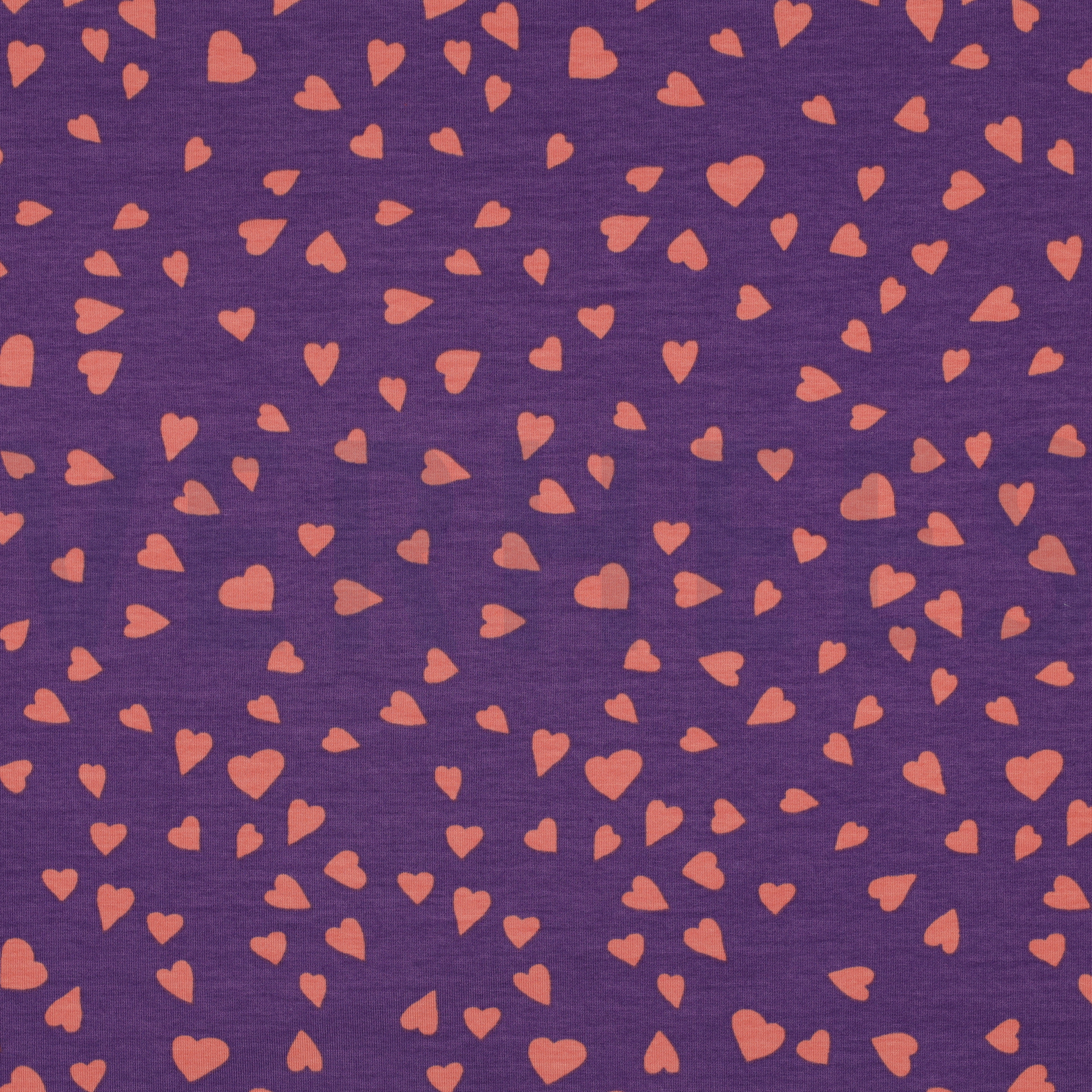 FRENCH TERRY DOGS AND HEARTS PURPLE (high resolution)