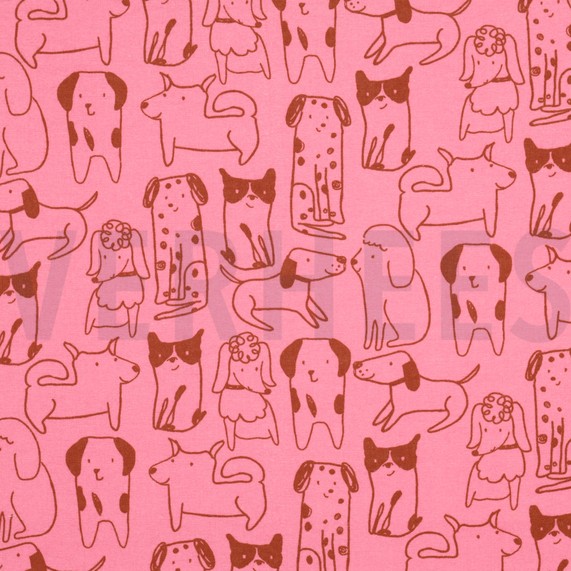 FLANNEL DOGS PINK (high resolution)