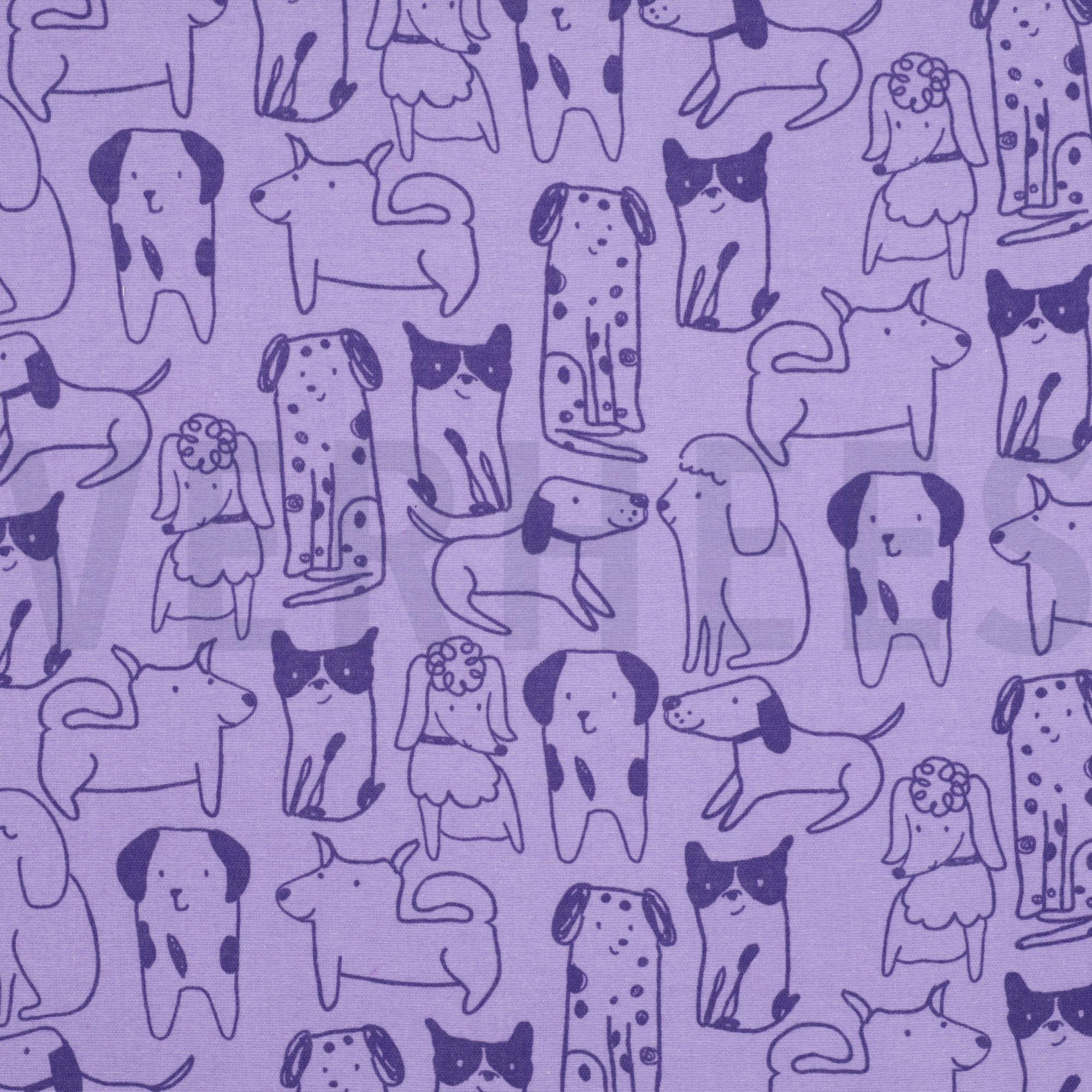 FLANNEL DOGS PURPLE (high resolution)