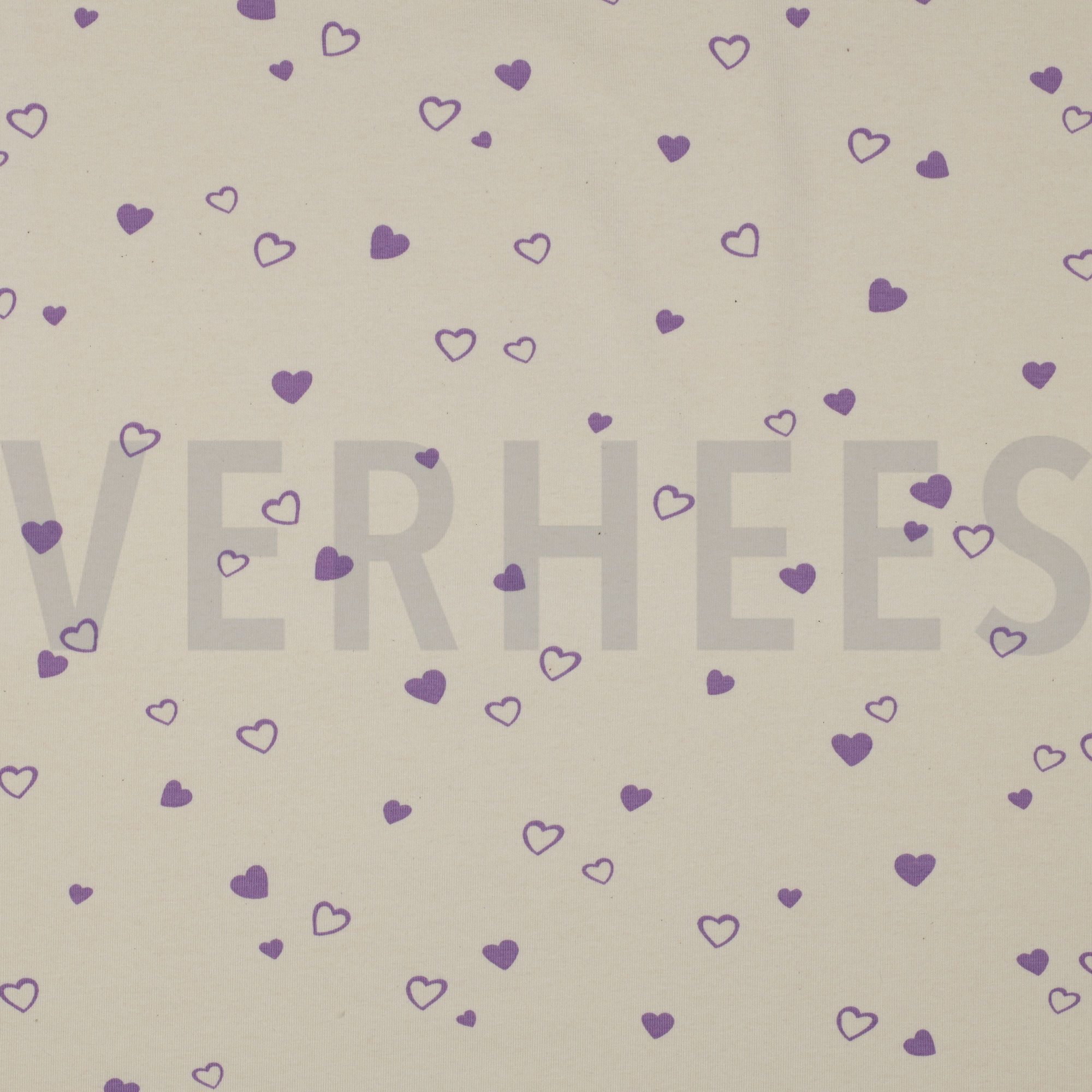 JERSEY GOTS NATURAL HEARTS NATURAL/ LILAC (high resolution)