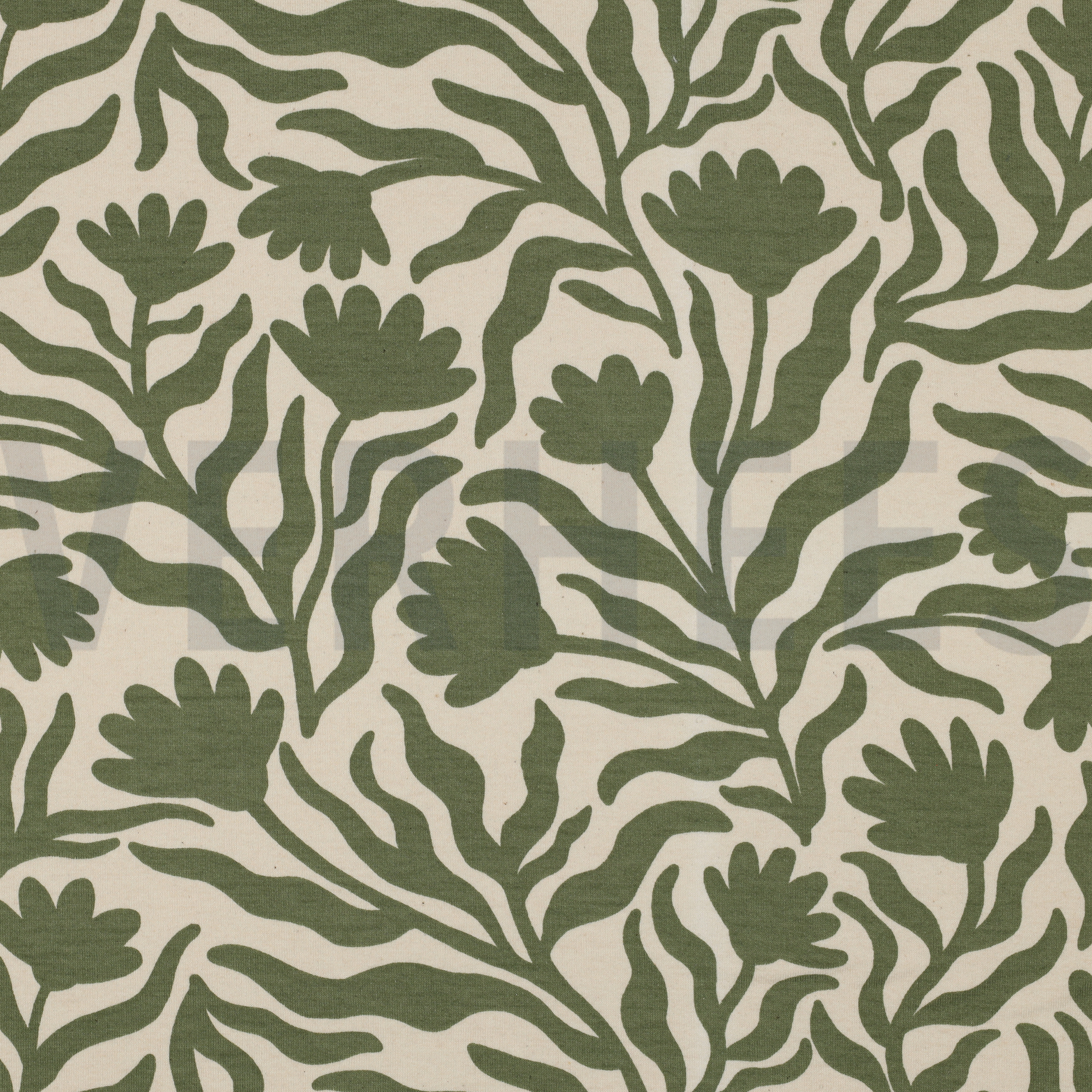 SWEAT NATURAL FLOWERS ARMY GREEN (high resolution)