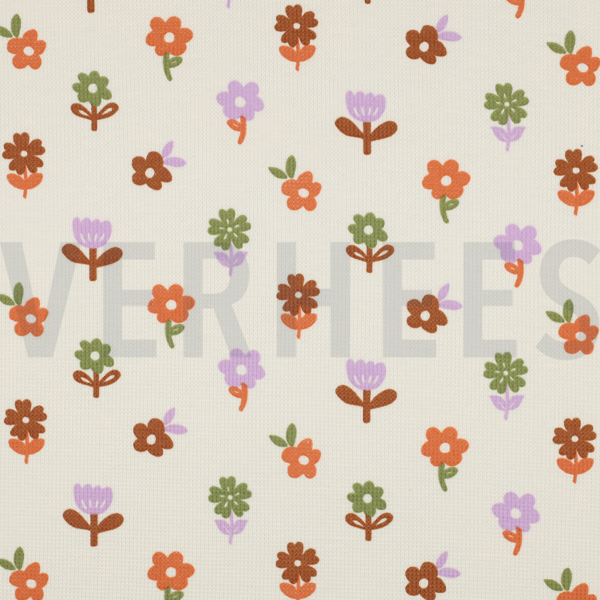 WAFFLE JERSEY FLOWERS OFF-WHITE (high resolution)