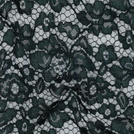 LACE TWO-SIDE SCALLOP DARK GREEN (hover)