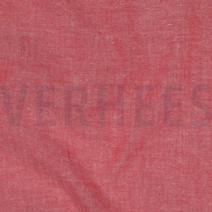 TEINT EN FIL POPELINE ROUGE (hover)