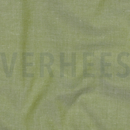 TEINT EN FIL POPELINE CITRON VERT ANCIEN (hover)