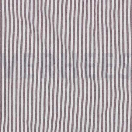 YARN DYED STRIPE 3MM AUBERGINE (hover)
