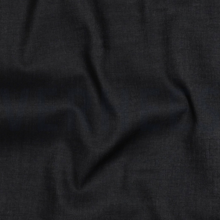 COTTON VOILE GOTS BLACK (hover)