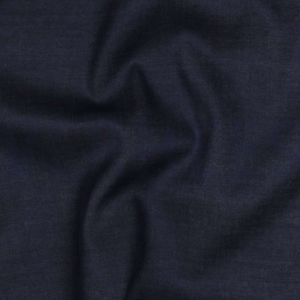 COTTON VOILE GOTS NAVY (hover)