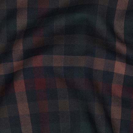 TARTAN CHECK NAVY/RED/CAMEL/GREEN (hover)
