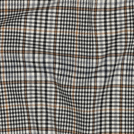 TARTAN CHECK ECRU/BROWN/BLACK (hover)