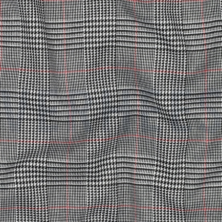 TARTAN CHECK BLACK/ WHITE (hover)