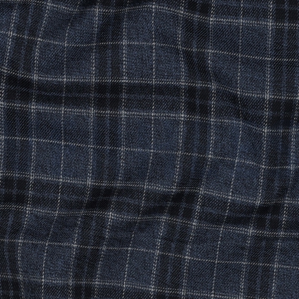 TARTAN CHECK JEANS/NAVY/GREY (hover)
