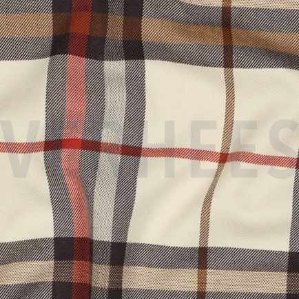 TARTAN CHECK SAND/BROWN/ORANGE (hover)