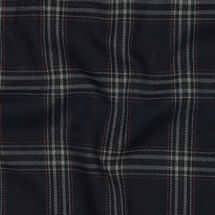 TARTAN CHECK NAVY/GREY/RED (hover)
