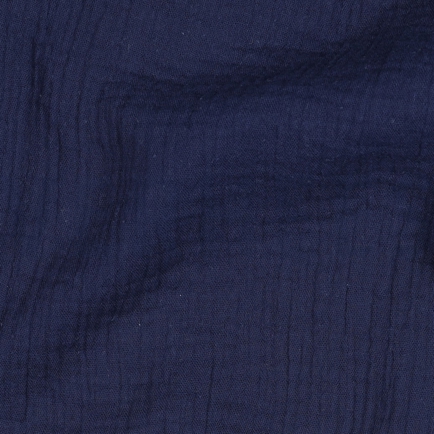 DOUBLE GAUZE GOTS NAVY (hover)