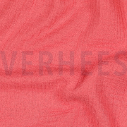 DOUBLE GAUZE GOTS CORAL (hover)