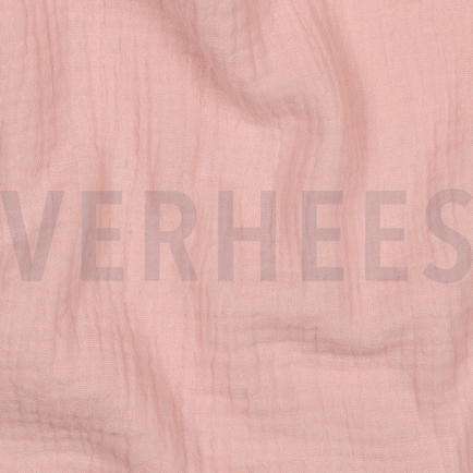 DOUBLE GAUZE GOTS LIGHT ROSE (hover)