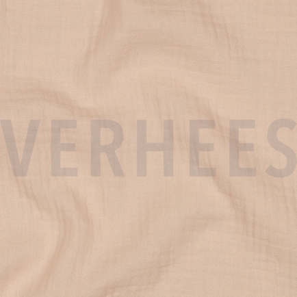 DOUBLE GAUZE GOTS LIGHT SALMON (hover)