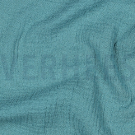 DOUBLE GAUZE GOTS BLUE SHADOW (hover)