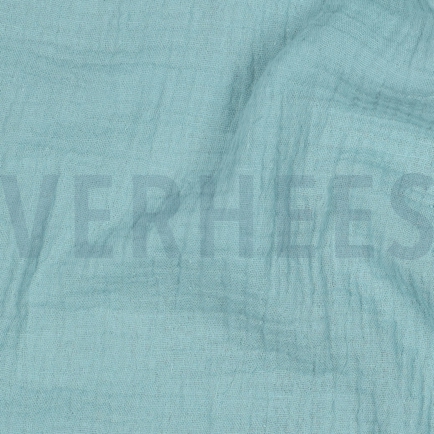 DOUBLE GAUZE GOTS TEAL (hover)