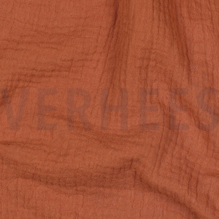 DOUBLE GAUZE GOTS COGNAC (hover)