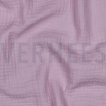 DOUBLE GAUZE GOTS LIGHT LILAC (hover)