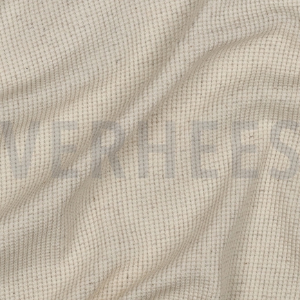 JERSEY GAUFRÉ LIN NATUREL (hover)