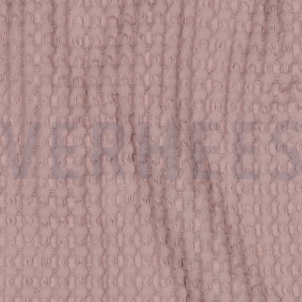 COTON NID D'ABEILLE GRAND POUDRE FONCÉE (hover)