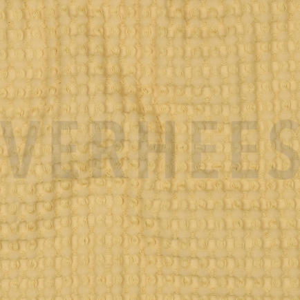 COTON NID D'ABEILLE GRAND JAUNE PÂLE (hover)