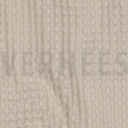 COTON NID D'ABEILLE GRAND BEIGE (hover)