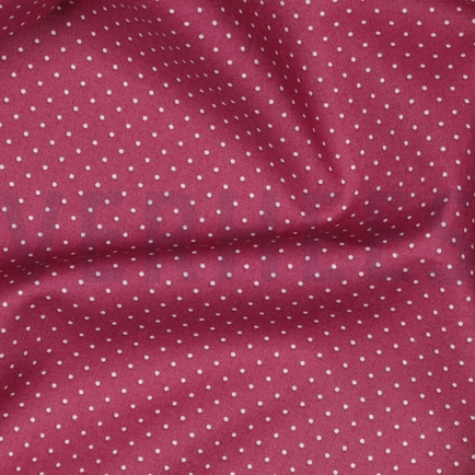 KATOENEN POPLIN KLEINE STIPPEN MAUVE (hover)