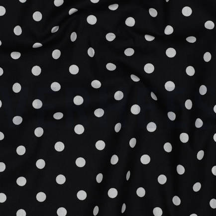 POPLIN DOTS BLACK (hover)