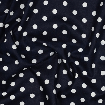 POPLIN DOTS NAVY (hover)