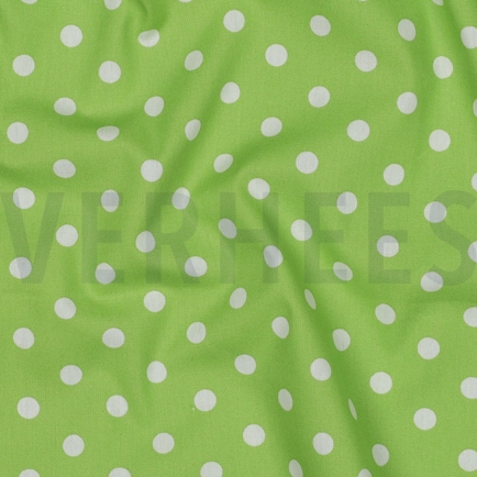 POPLIN DOTS LIME (hover)