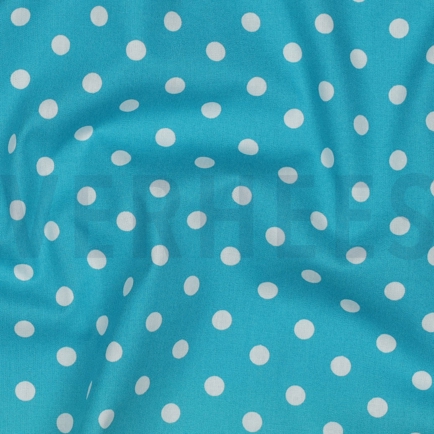 POPLIN DOTS TURQUOISE (hover)