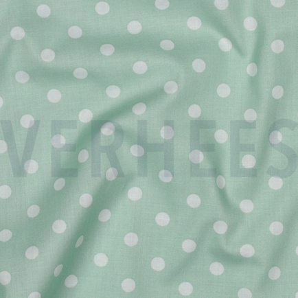 POPLIN DOTS MINT (hover)