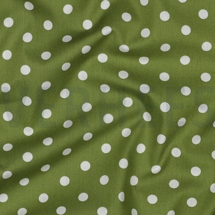 POPLIN DOTS GREEN (hover)
