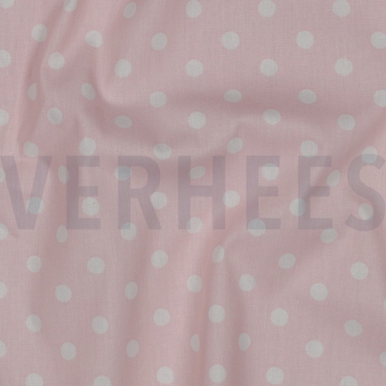 POPLIN DOTS LIGHT ROSE (hover)