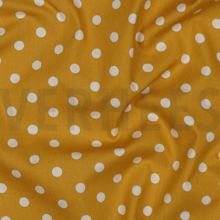 POPLIN DOTS OCHRE (hover)