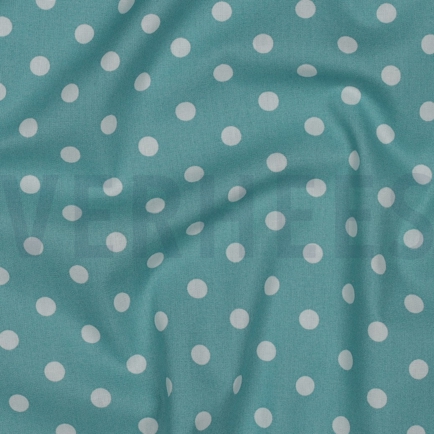 POPLIN DOTS OLD GREEN (hover)