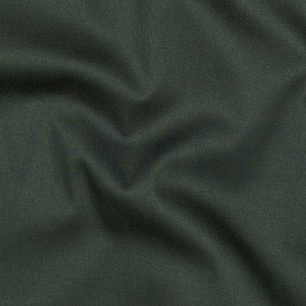 COTTON SATIN STRETCH DARK GREEN (hover)