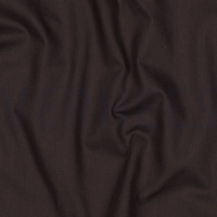 COTTON POPLIN DARK BROWN (hover)
