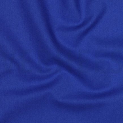COTON POPLIN BLEU COBALT (hover)