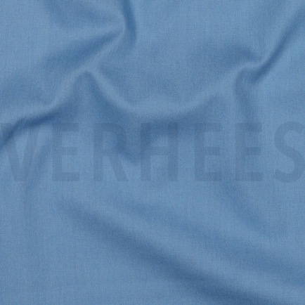 BAUMWOLLE POPELINE SCHATTENBLAU (hover)