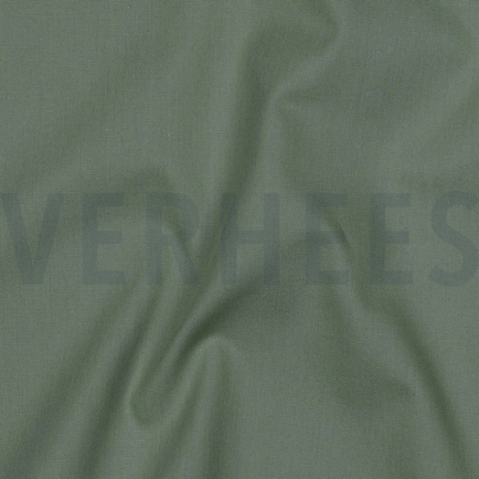 BAUMWOLLE POPELINE DUNKEL MINZE (hover)