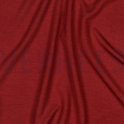 TENCEL™ MODAL JERSEY DARK RED (hover)
