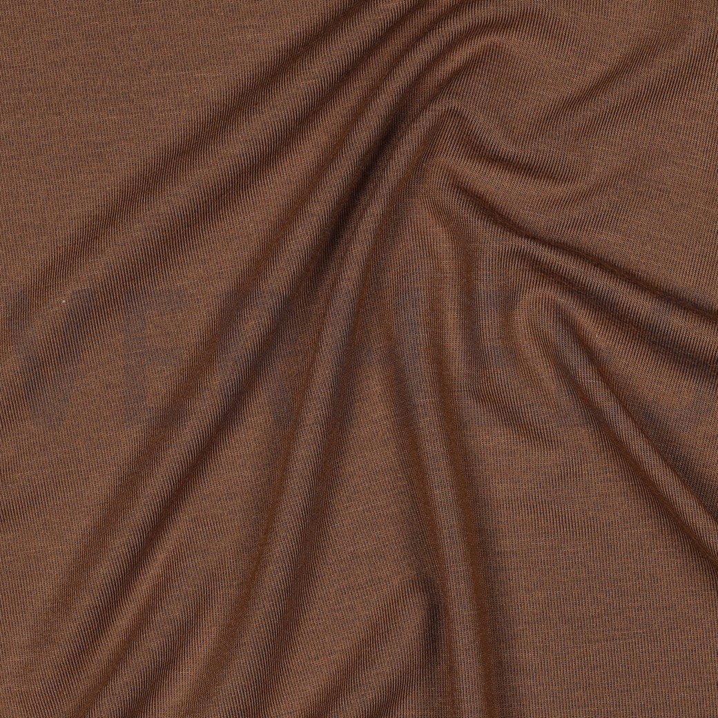TENCEL™ MODAL JERSEY LIGHT BROWN (hover)