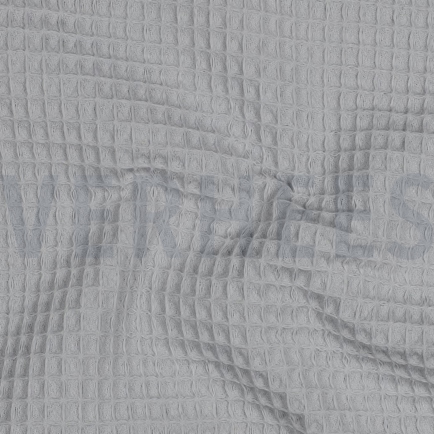 COTTON WAFFLE LIGHT GREY (hover)